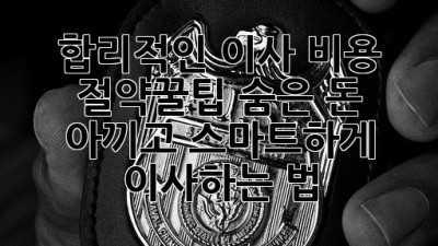 📦 합리적인 이사 비용 절약꿀팁🍯: 숨은 돈💰 아끼고 스마트하게 이사하는 법